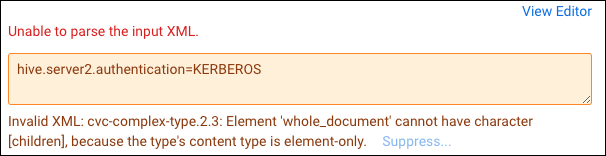 Invalid XML: cvc-complex-type.2.3: Element 'whole_document' cannot have character [children], because the type's content type is element-only.