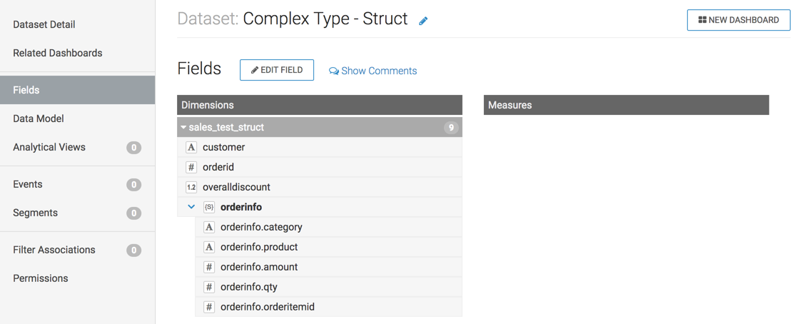 STRUCT Data Type