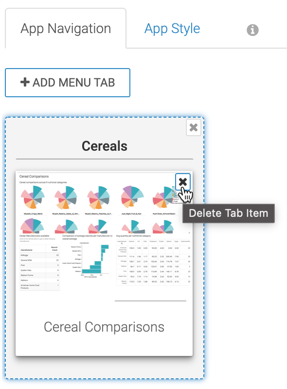 Area, Line, and Point Styles Tabs