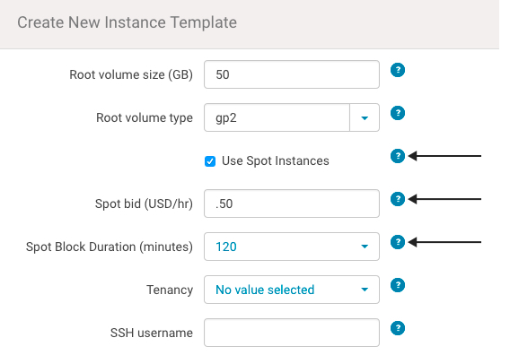 Using Spot Instances 6 3 X Cloudera Documentation