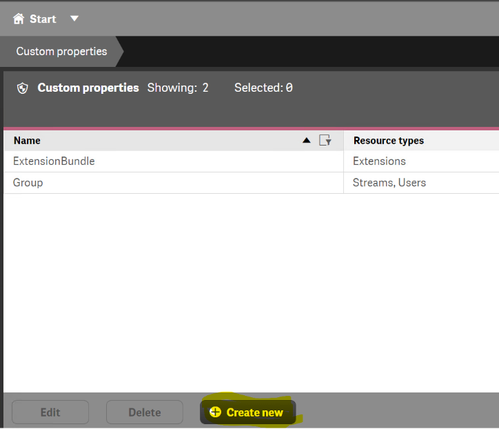 Create Custom Property