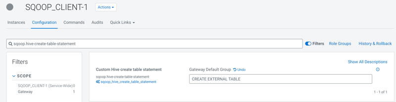 Configuring a custom Hive CREATE TABLE statement for Sqoop Hive import process